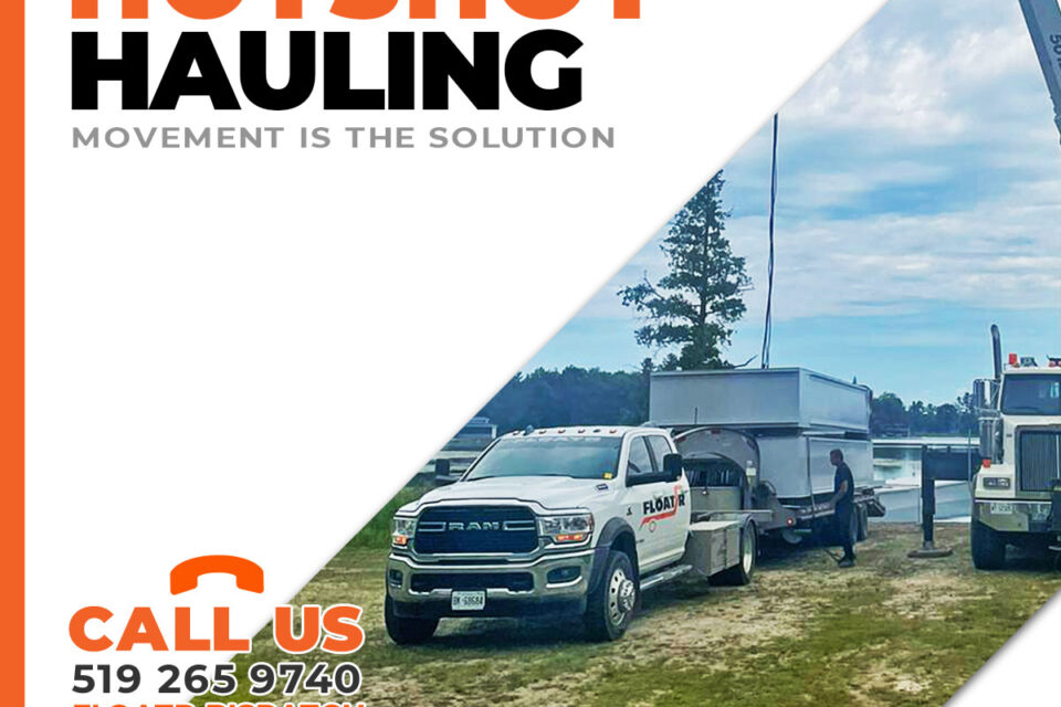 Hotshot Hauling Heavy Machines