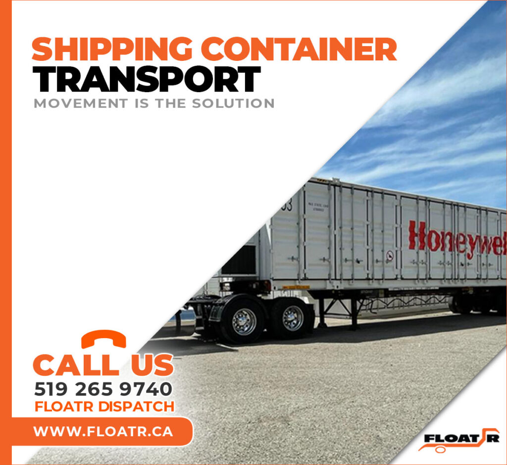 Shipping Container Transport Toronto Flatbed Transport Trucking Ltl