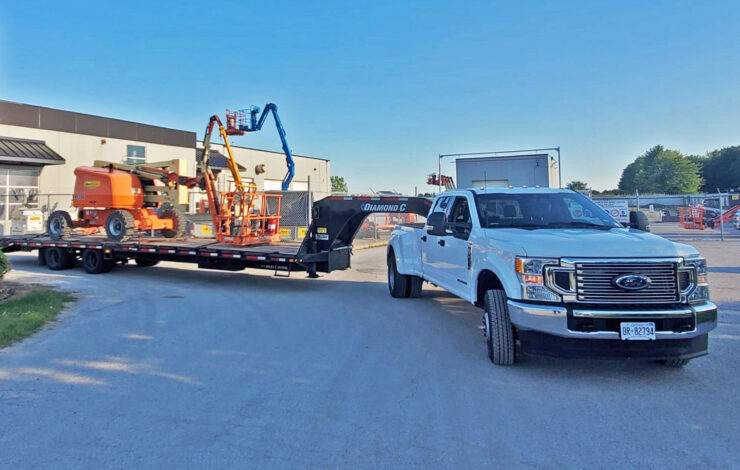 boom lift transport Windsor