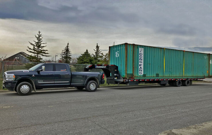 shipping container transport Toronto to Hamilton
