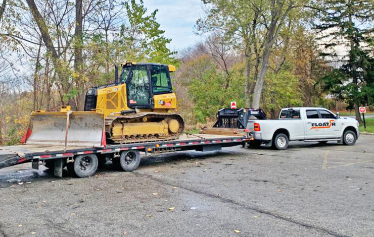 Seamless Bulldozer Transport