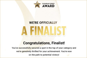 CANADIAN CHOICE AWARD NOMINEE